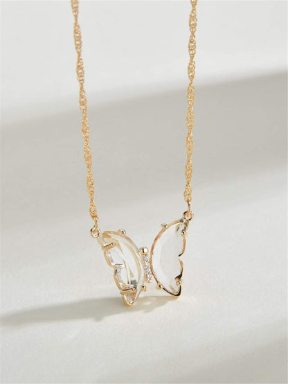 Butterfly Decor Necklace for Women