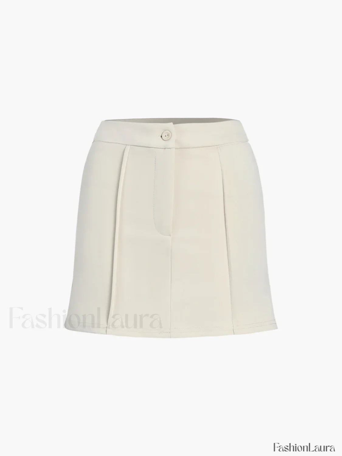 Button Front Halter Neck Backless Classic Vest Blazer With Skirt Set