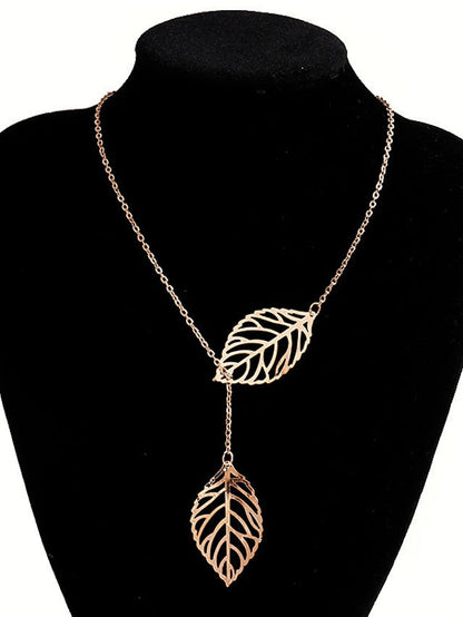necklace Chic & Modern Street Leaf Necklaces for Women