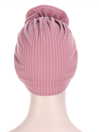 7 Colors Choice Fashion Muslim Women Big Flower Turban Hat Scarf Headwrap Hair Care Beanie Hijab Headwear Hair Accessories for Women