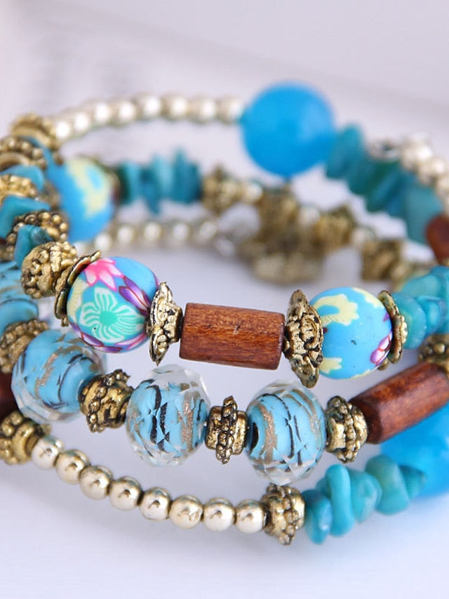 Bracelets Ethnic Style Street Multicolor Bracelets & Bangles for Women