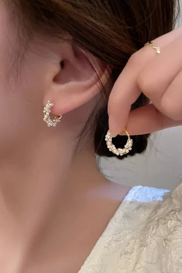 Pearl Drop Earrings
