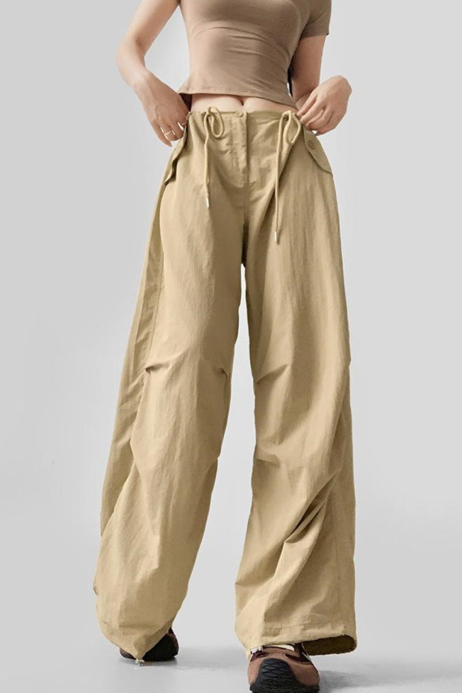 Vintage Cargo Wide Leg Relaxed Pants
