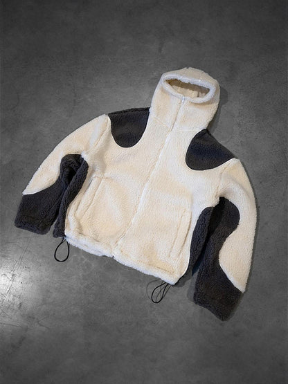 Polar Fleece Oversized Long Sleeve Hoodie