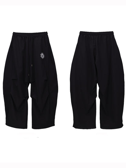 Street Loose Parachute Cargo Pants