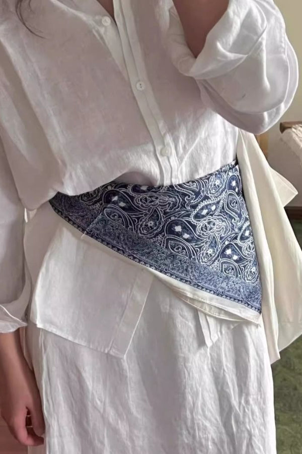 Bohemian Style Triangular Scarf Belt