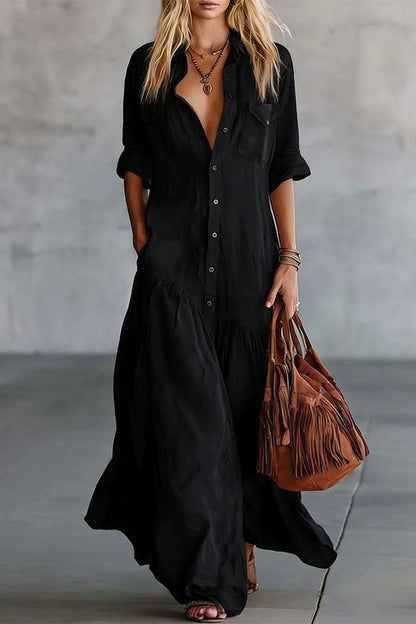 Cloud-Soft Shirt Dress: A Timeless Silhouette