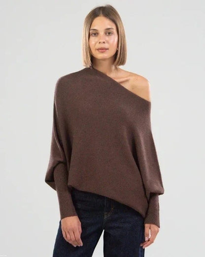Natasha - Elegante suéter holgado de algodón para mujer | Ideal para días informales