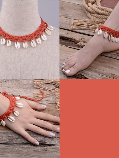 Jewelry Sets Fashion Outdoor Shell Jewelry Sets for Women
