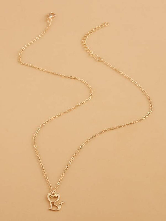 Cat Charm Necklace for Women