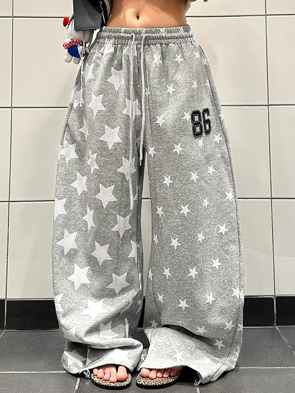 Retro Star All-Over Print Sweatpants