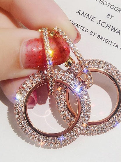 Earrings Chic & Modern Party Geometry Earring / Wedding / Gold / Silver / Fall / Winter for Women