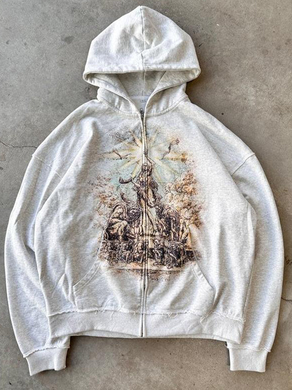 Retro Oversized Hoodie