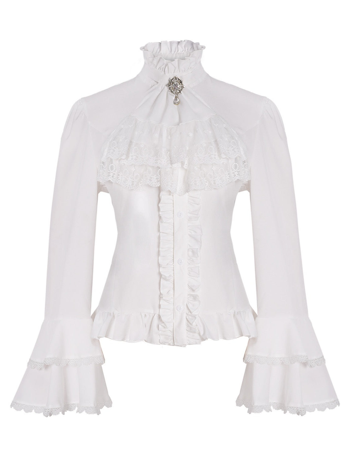 Vintage Gothic Elegant Lolita Long Sleeve Blouse