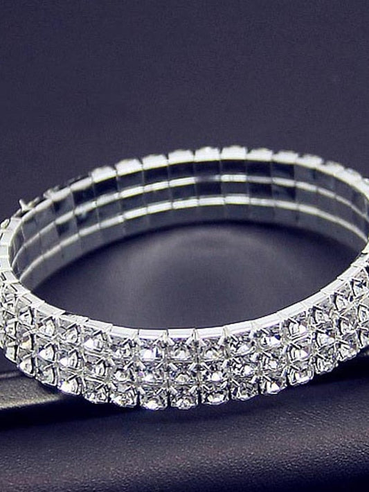 Bangle Chic & Modern Party Pure Color Bracelets & Bangles for Women