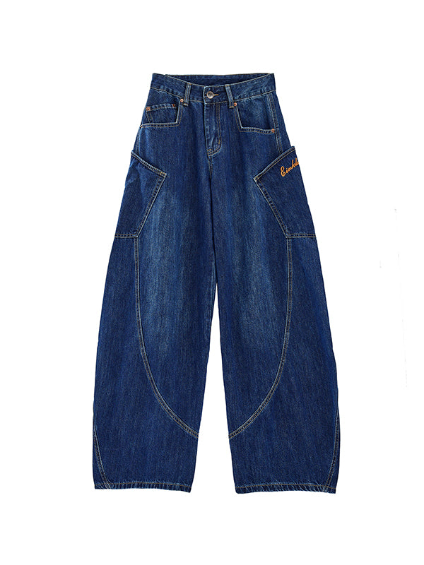 Machete O Shaped Baggy Cargo Jeans