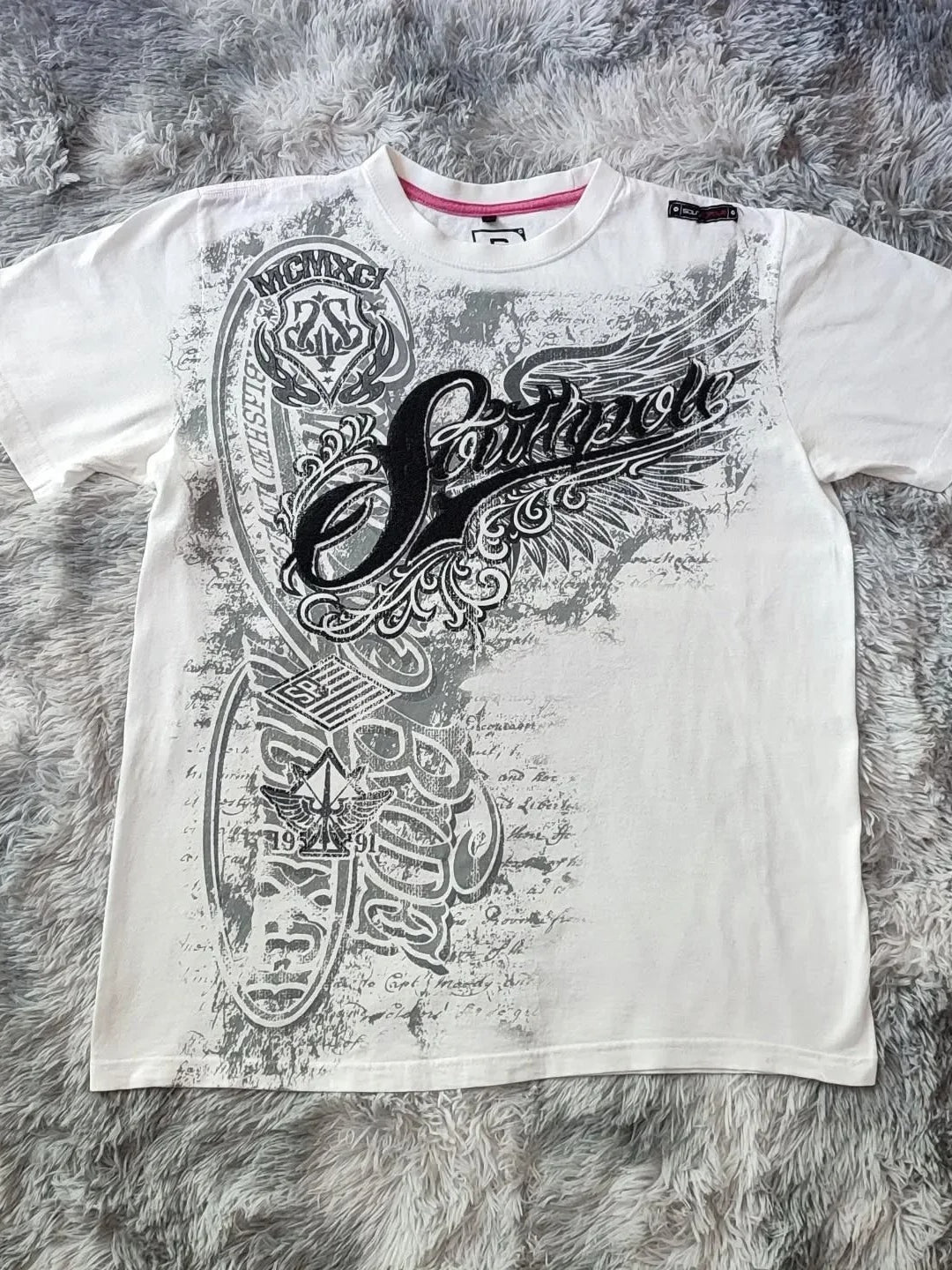 Oversized Retro Print Hip Hop T-shirt