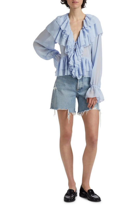 Camisa con volantes Soraya 
