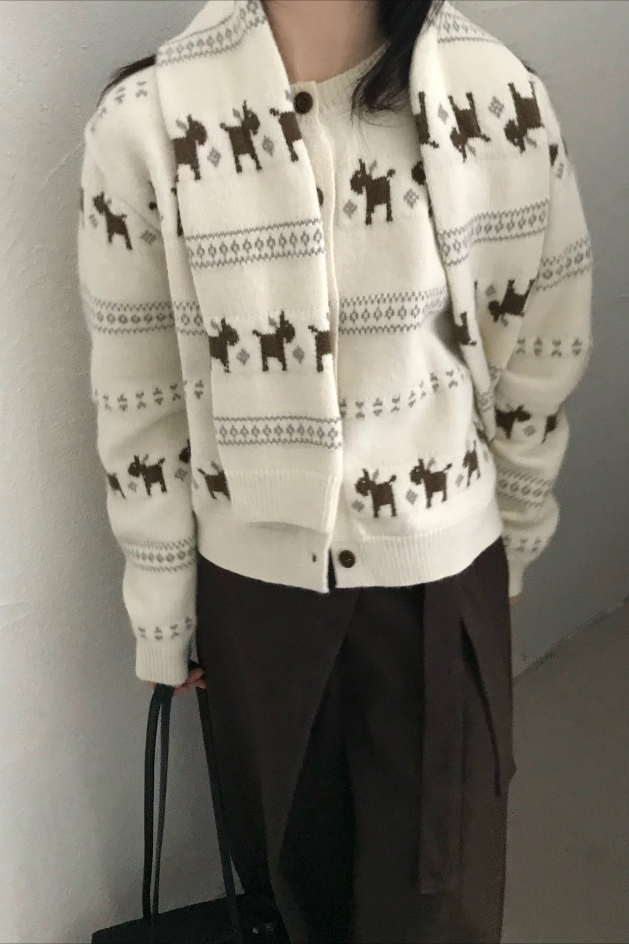 Tassel Knit Cardigan