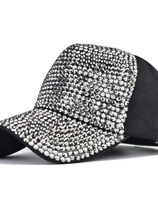 1pcs Summer Ladies Baseball Cap Wild Spring and Autumn Rhinestone Caps Fashion Personality Street Highlights Hip-hop Hats for Women