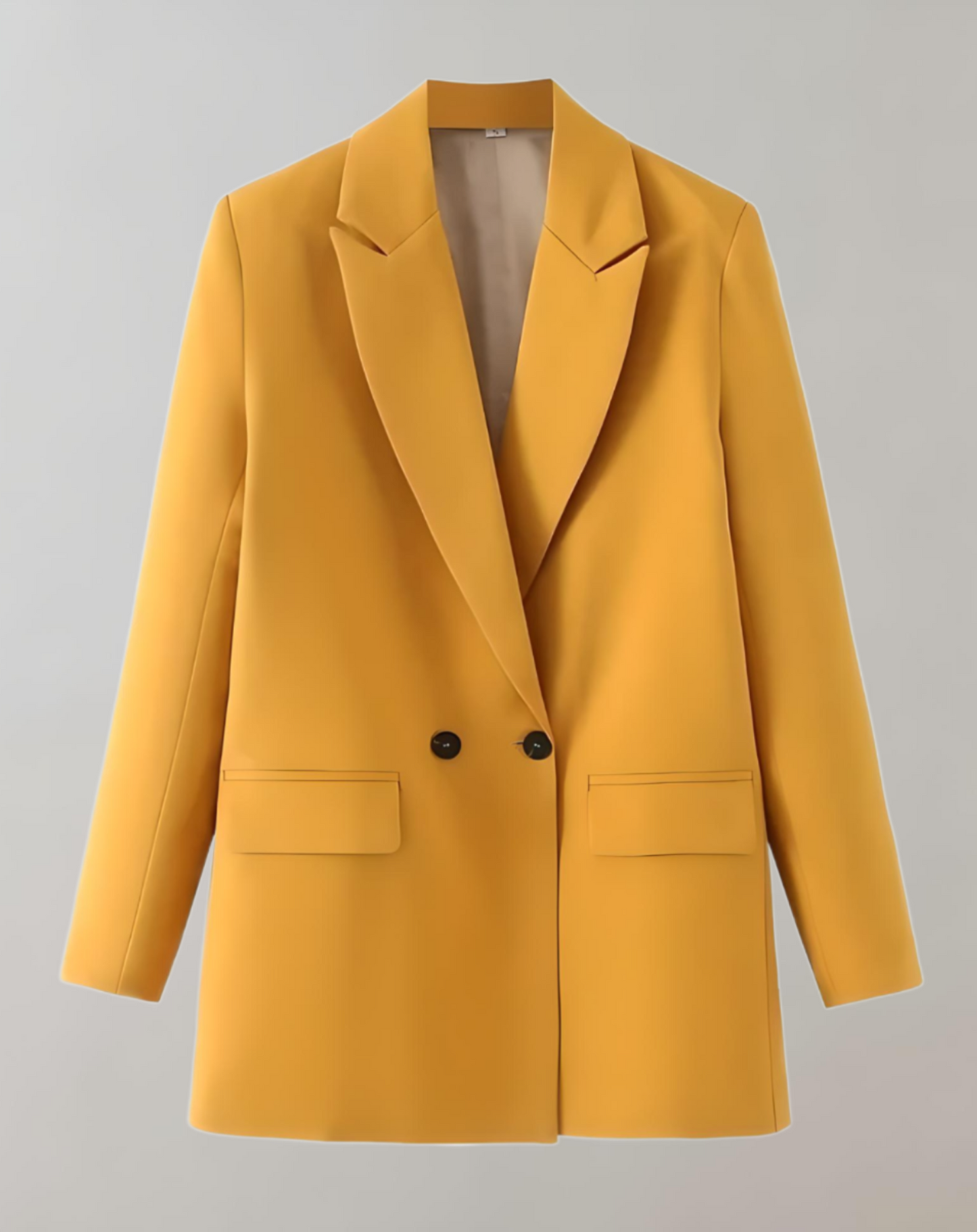 Women's Loose Fit Blazer with Buttons and Lapel | Great for Casual Days