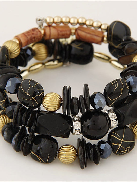 Bracelets Vintage Outdoor Geometry Bracelets & Bangles / Spring / Summer / Fall / Winter / Black for Women