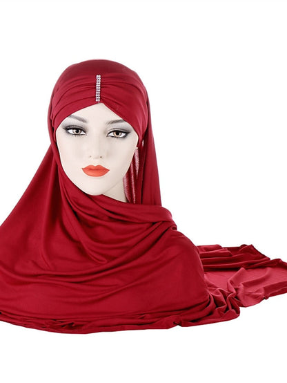 Turban Party Evening Solid / Plain Color Polyester Sweet 1 pcs for Women