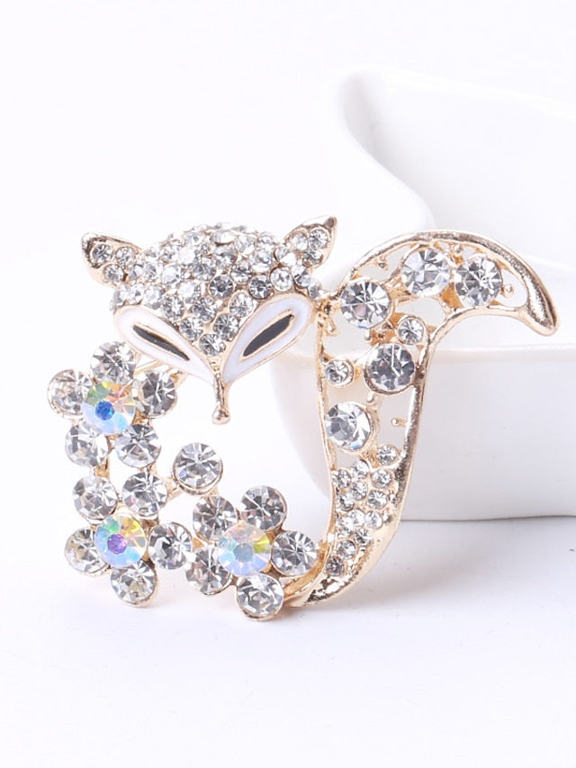 Brooches Chic & Modern Street Fox Brooch / White / Fall / Winter / Spring / Summer for Women