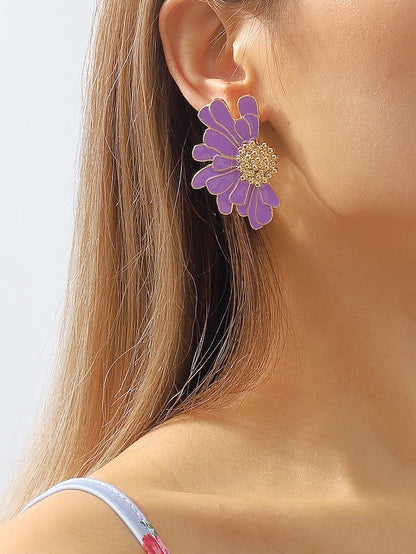 Earrings Fashion Outdoor Floral Earring for Women
