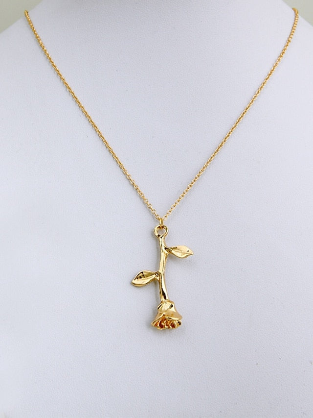 1PC Necklace For Street Daily Alloy Classic Roses for Women