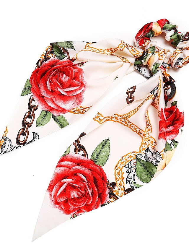 1PC Hair Ties Headbands Hair Band For Outdoor Daily Holiday Classic Fabric Black White Yellow for Women