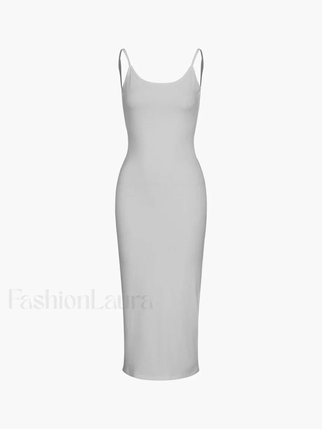 Classic Open Graceful Back Midi Dress