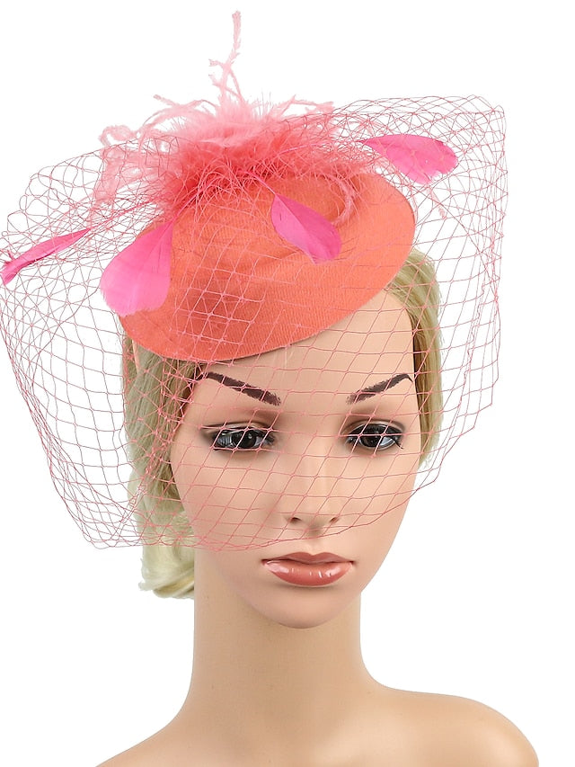 Hair Clip Chic & Modern Party Pure Color Headwear / Black / Red / Blue / Fall / Winter for Women