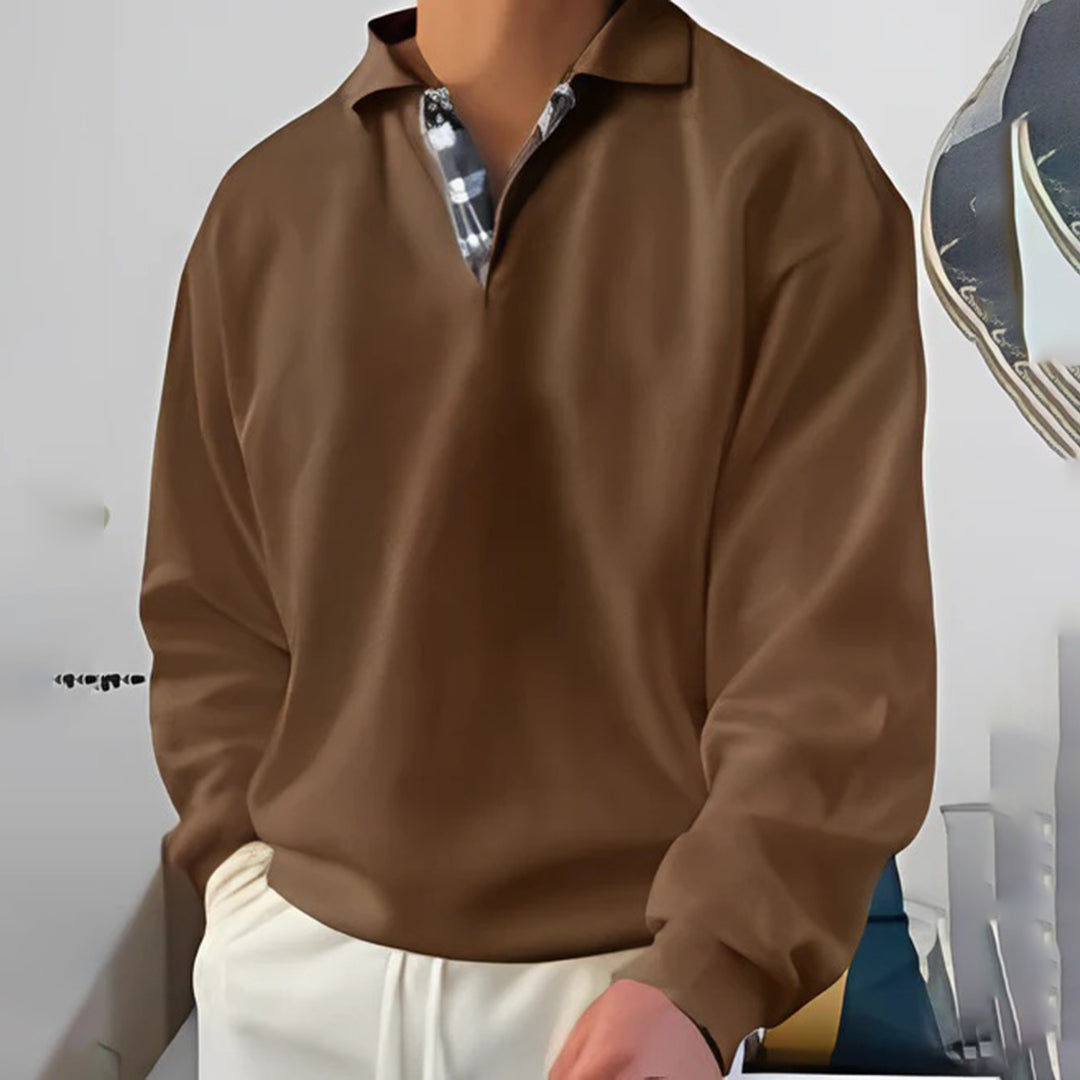 Caleb - Suéter grande - Casual - Estilo atemporal - Ropa para el día a día