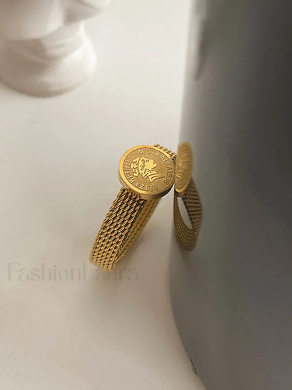 Coin Charming Decor Ring