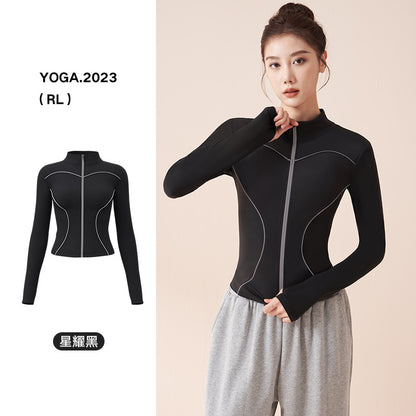 Chaqueta deportiva reflectante para correr al aire libre