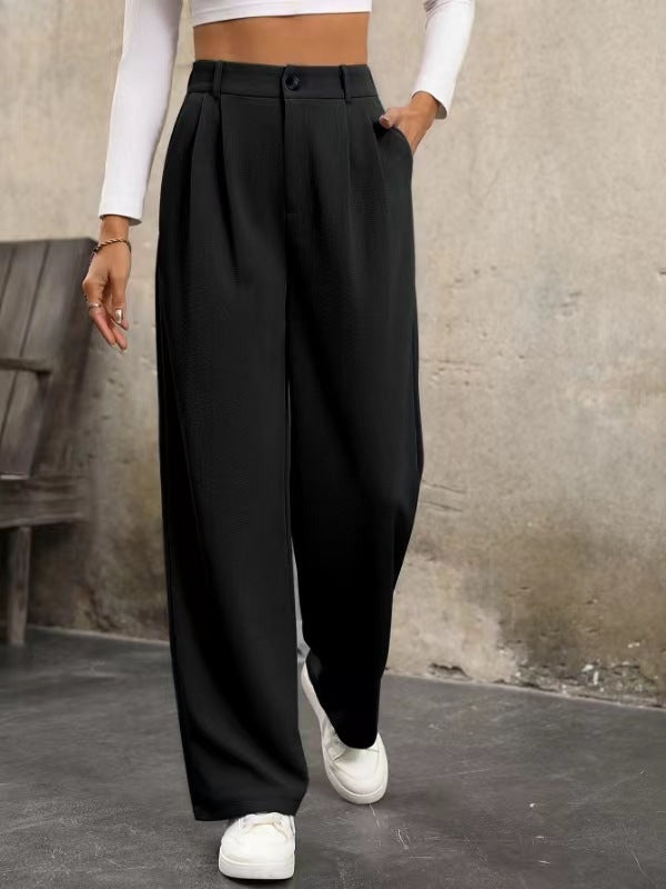 Women Casual High Waist Loose Pants
