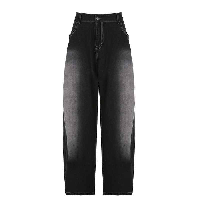Women Fashion Casual Loose Gradient Wide Leg Pants