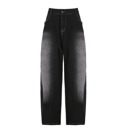 Women Fashion Casual Loose Gradient Wide Leg Pants
