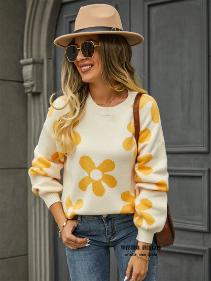 Women Casual Autumn And Winter Knitted Sweater