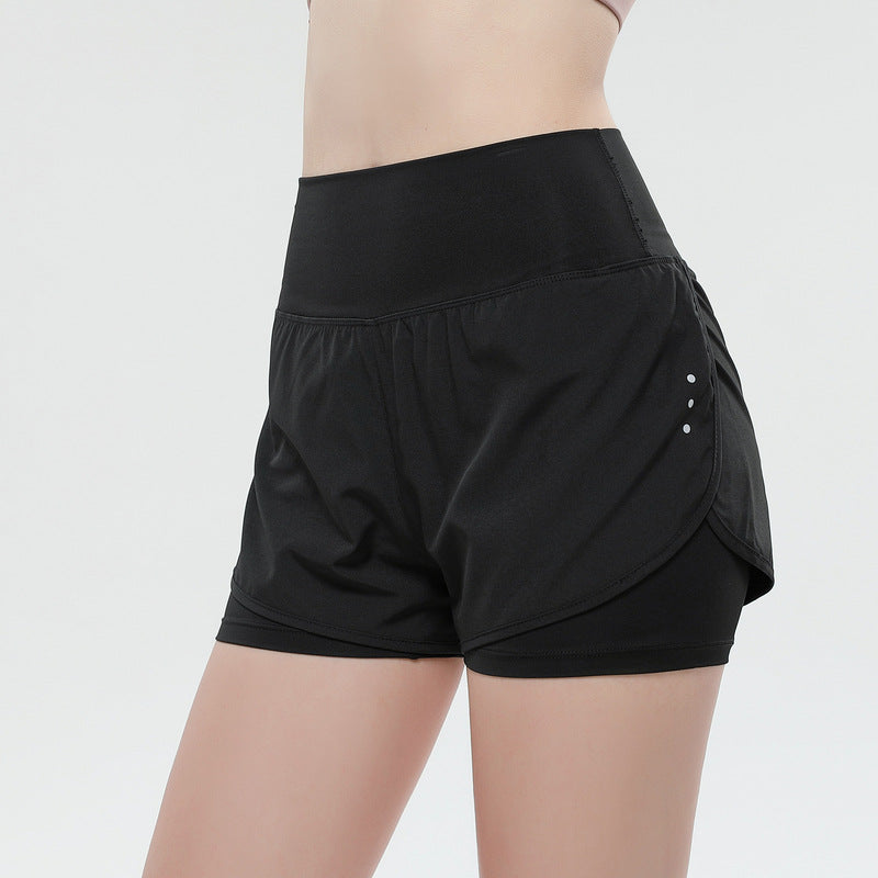 Women'S Casual Yoga High Waist Sports Shorts