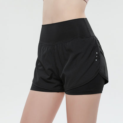 Women'S Casual Yoga High Waist Sports Shorts