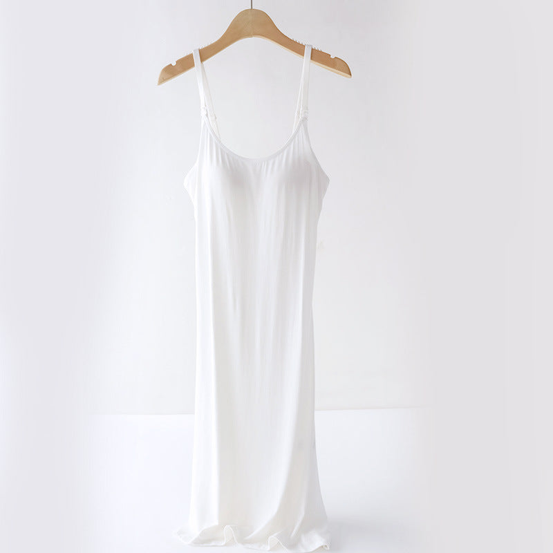 Pregnant Women Fashion Casual Strap Breathable Breastfeeding Dress