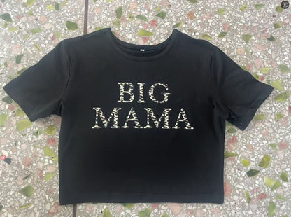 Camiseta de manga corta con estampado casual de moda para mujer