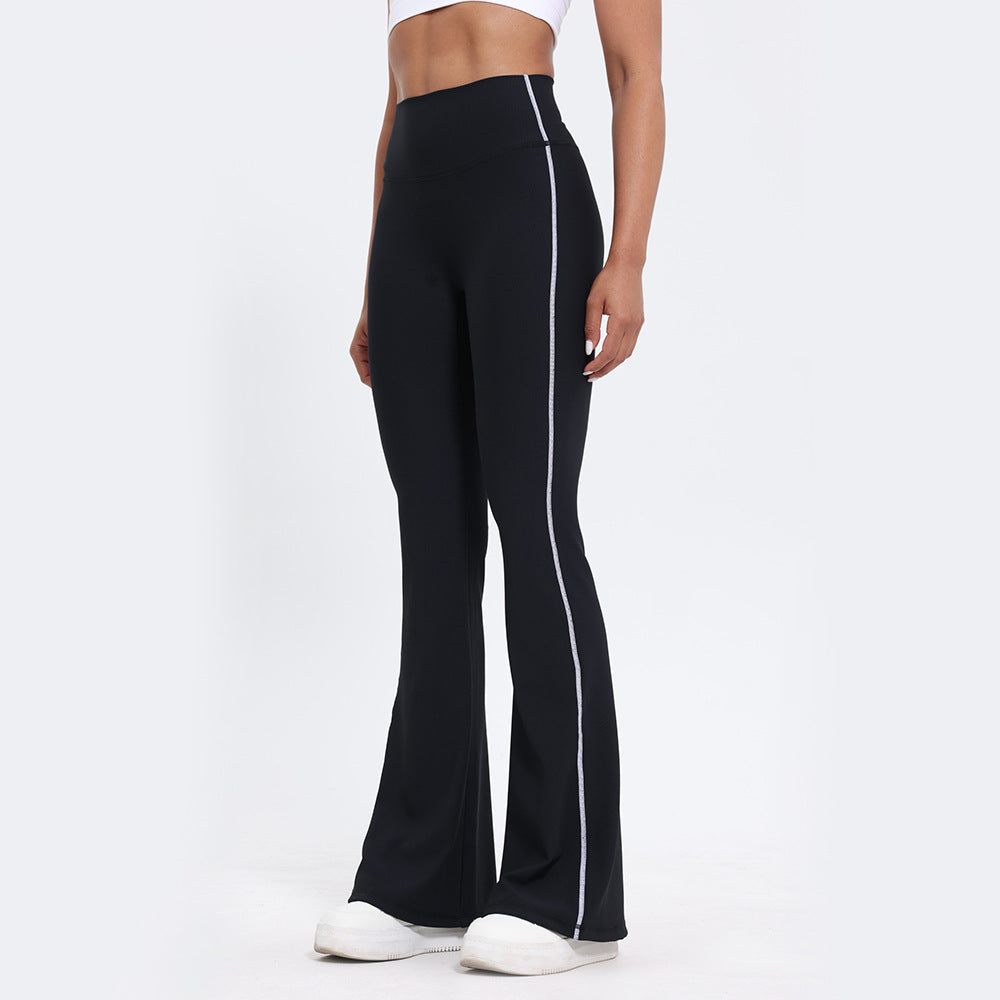 Mallas deportivas informales de cintura alta para mujer, para entrenamiento, fitness, correr y levantar caderas