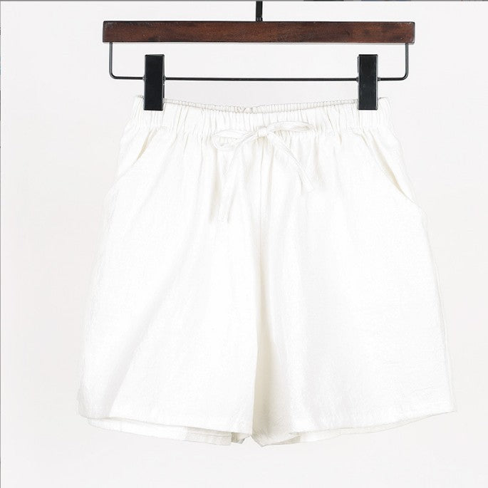Summer Women Fashion Casual Loose Wide-Leg Shorts