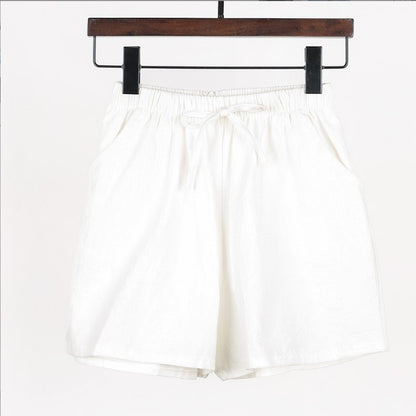 Summer Women Fashion Casual Loose Wide-Leg Shorts