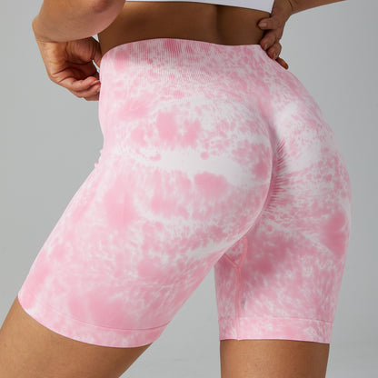 Pantalones de yoga deportivos ajustados de cintura alta y elásticos informales a la moda para mujer