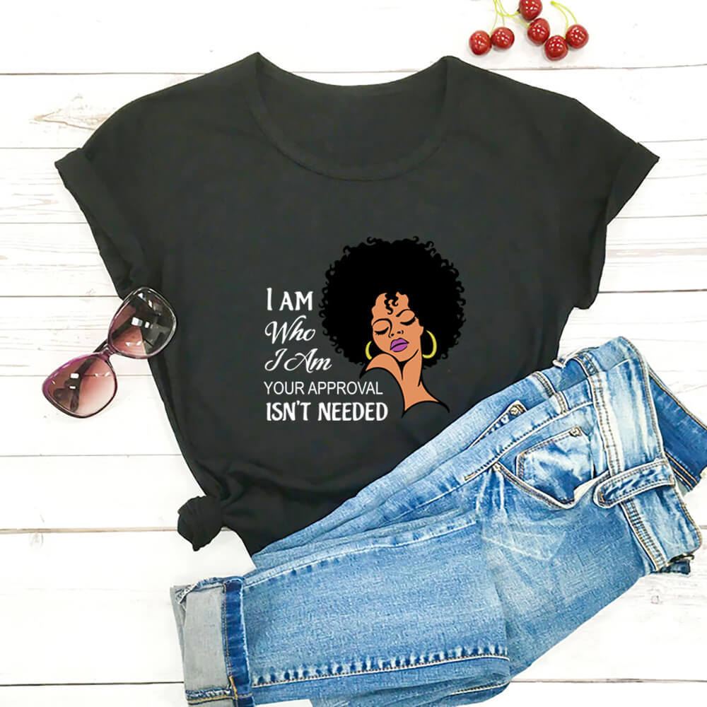 Women Casual Summer Round Neck Graphic Print Short Sleeves Colored T-shirt
