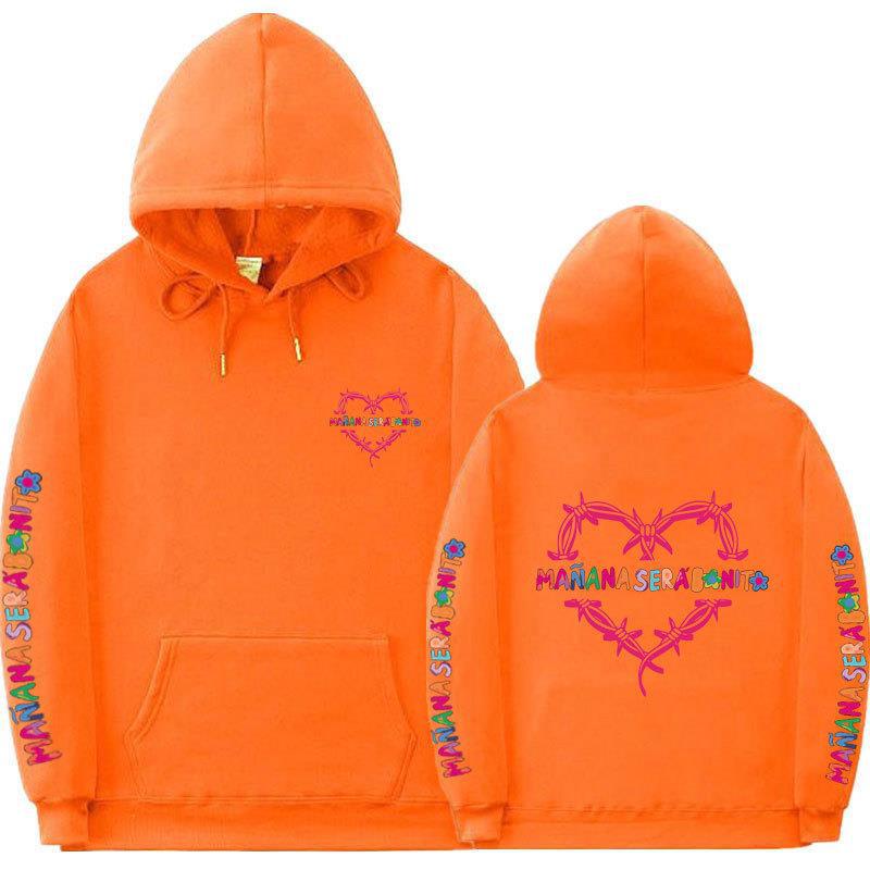 Sudadera con capucha informal con estampado de letras para mujer